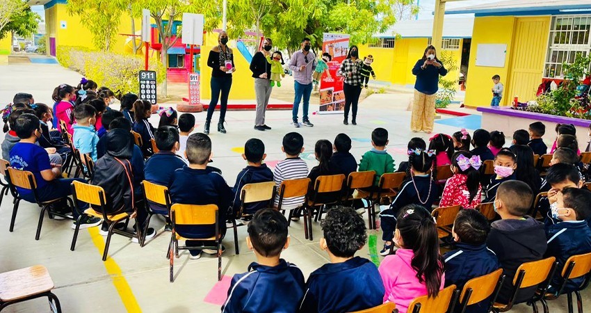 Programa escuela segura instruye en prevención de violencia y adicciones
