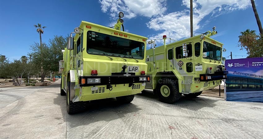 Dona GAP dos vehículos extintores para los Ayuntamientos de La Paz y Mulegé