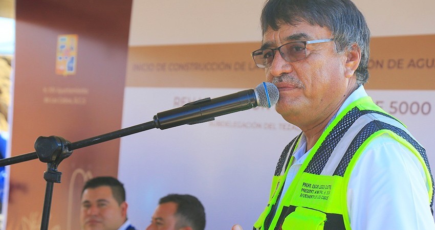 Ponen en marcha los trabajos para la construcción de la línea de conducción de agua potable