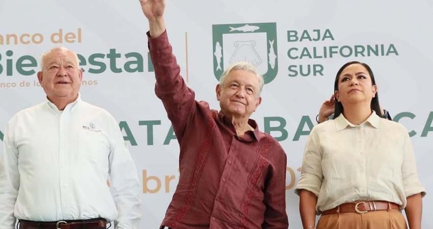 Hoy llega AMLO a BCS