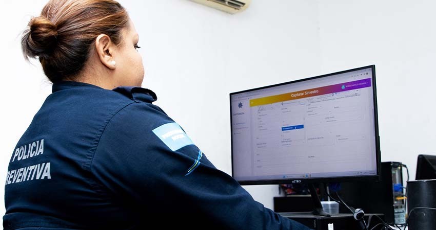 La DGSPPPTM registra los siniestros viales en la plataforma del Sistema para el registro de Incidentes Viales