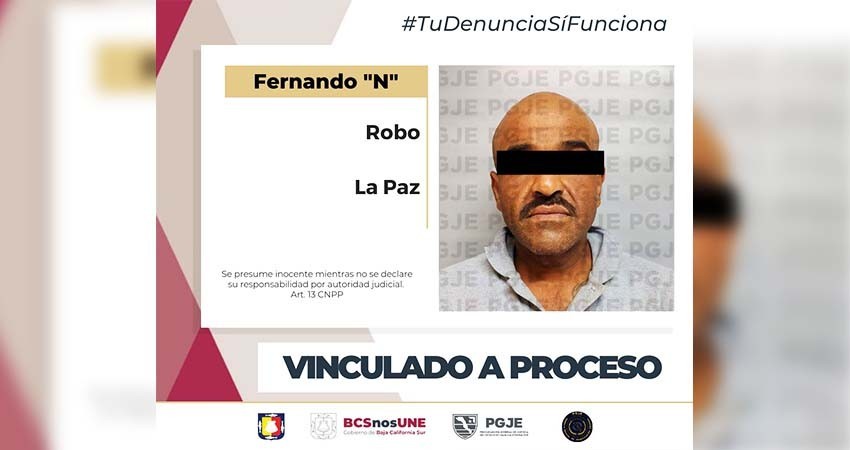 Realiza PGJE cateo y asegura dos hombres con más de mil dosis de droga en operativo contra narcomenudeo en La Paz