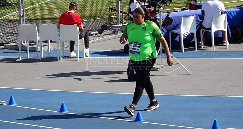 Llega la cabeña Rosita Castro a Top Mundial de lanzamiento de disco