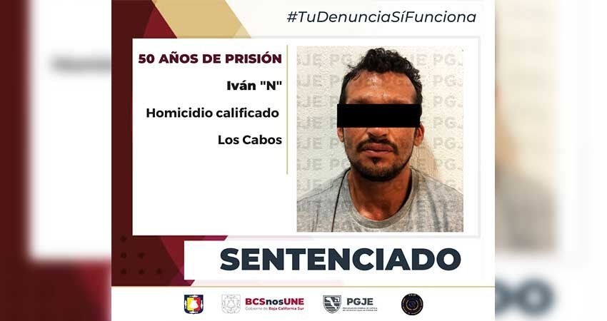Iván “N” pasará 50 años en prisión por el delito de homicidio calificado con ventaja