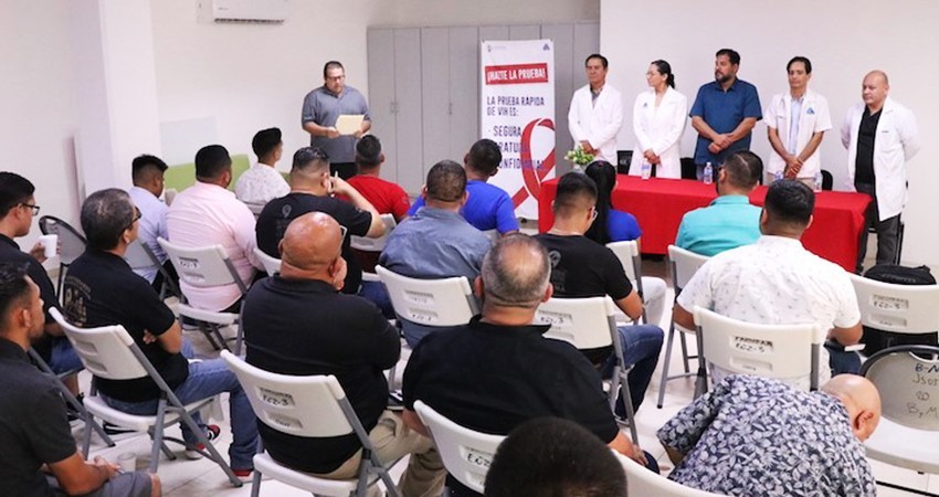 Capacitó salud estatal a responsables de centros de rehabilitación en tomas de muestras por VIH