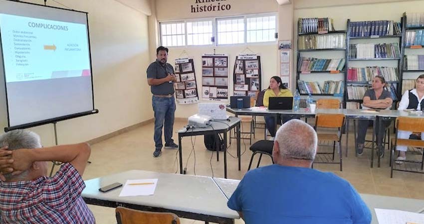 Realiza salud estatal nueva capacitación médica en Mulegé sobre detección y tratamiento de Rickettsia