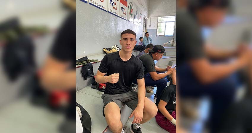 Cierra preparación el Sudcaliforniano Emiliano Reducindo para el Continental de Box