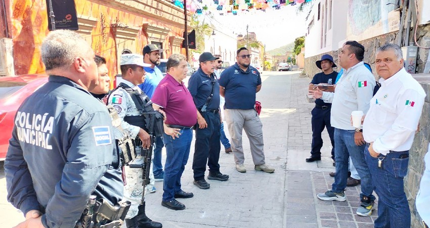 Coordinan tres órdenes de gobierno operativo de seguridad del primer festival de Pueblos Mágicos