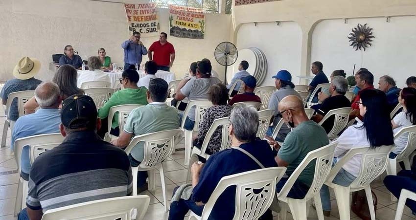 Rechazan ejidatarios declaratoria de AMLO de convertir ANP´s a Sierra La Giganta y Guadalupe