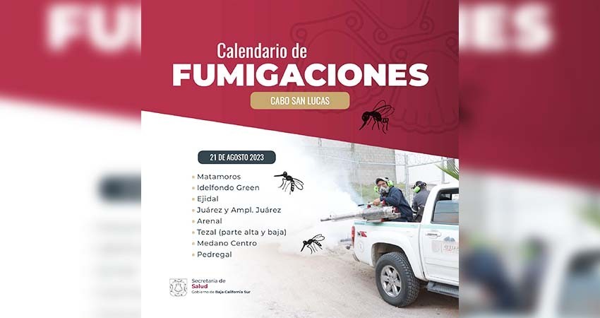 Inicia Salud municipal acciones de fumigación contra el dengue