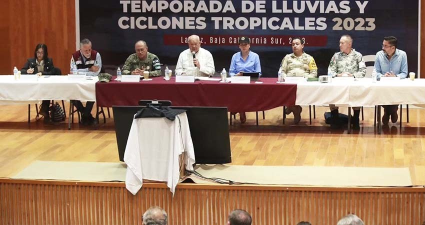 Listas instituciones de 3 órdenes de gobierno, para enfrentar efectos de “Hilary”