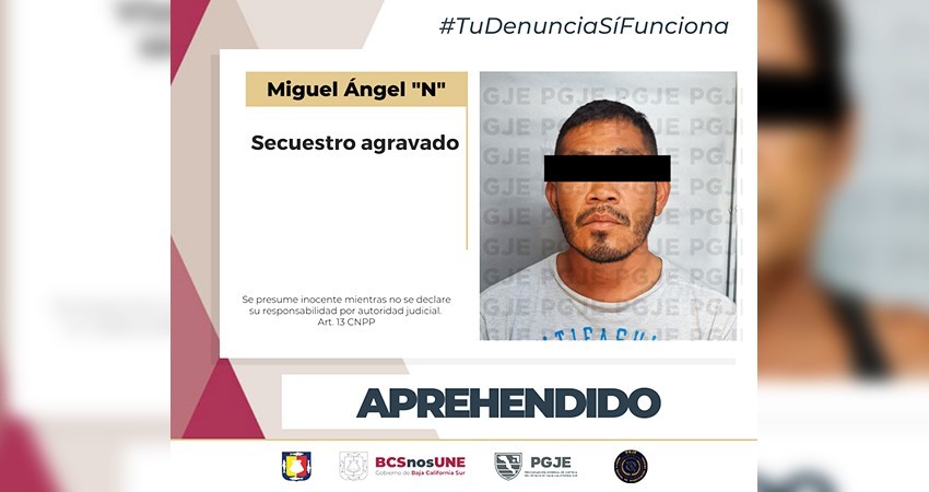 Captura PGJE a un hombre buscado en guerrero por secuestro agravado