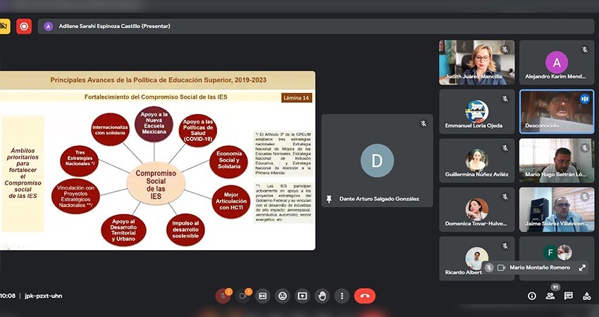 Capacitan a funcionariado de la UABCS en planeación, instrumentación y evaluación de la gestión institucional
