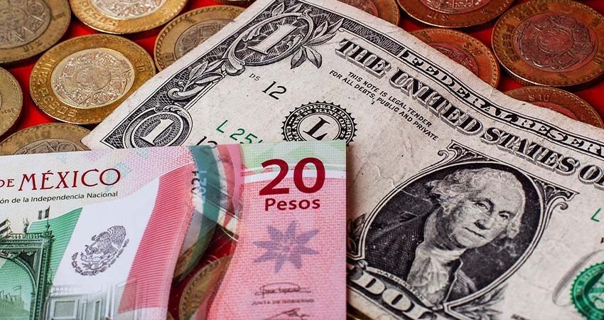 Peso cierra en niveles de 16 por dólar y toca su mejor nivel en 3 semanas