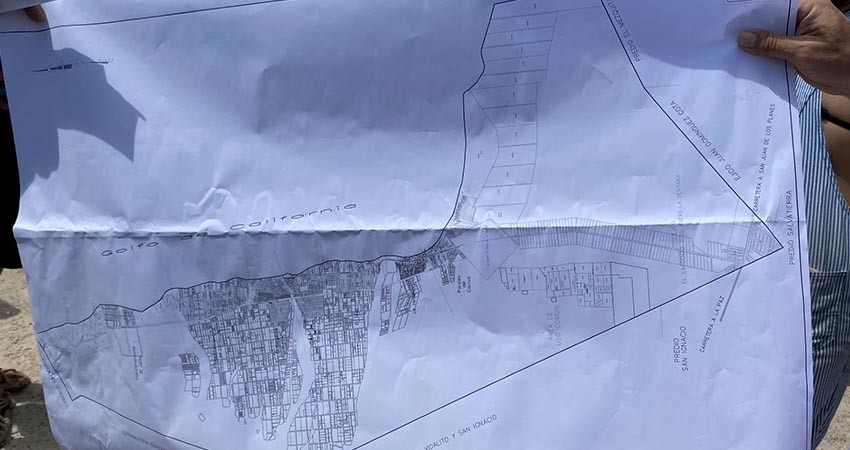 Nuevo PDU provoca confrontación de ejidatarios en El Sargento con titular del IMPLAN