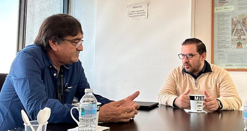 Se reúne el alcalde Leggs Castro con el titular de SEDATU