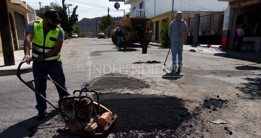 Programa de bacheo en La Paz queda fuera del presupuesto de “desastres naturales”