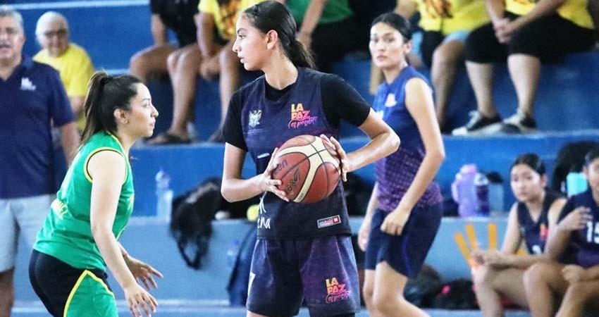 Se prepara Selectivo de La Paz de Básquetbol Femenil para los Estatales