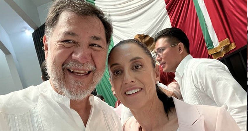 Sheinbaum designa a Fernández Noroña como su vocero