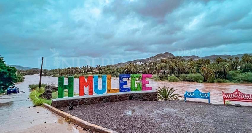 Preparan nuevo cauce de agua para sustituir muro de contención en Santa Rosalía