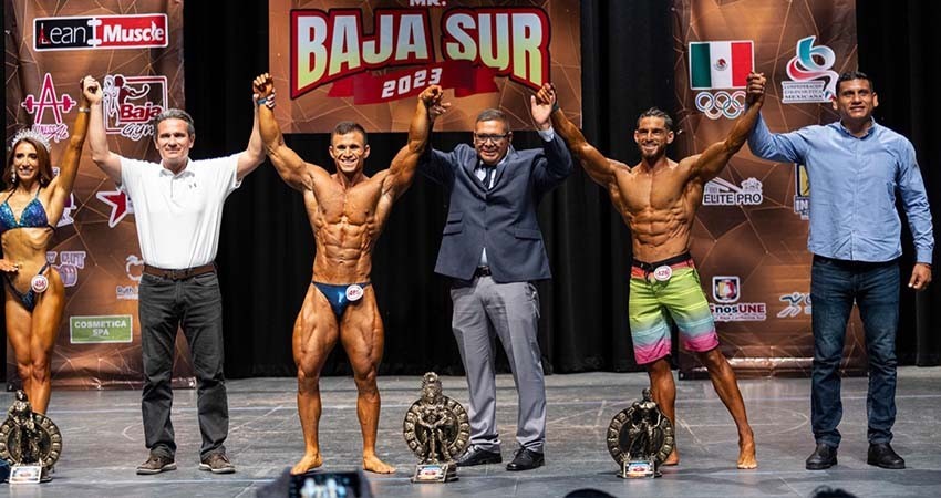 Atletas de BCS ganan su boleto para el Mr. México 2023