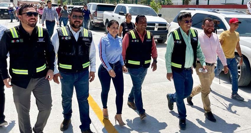 Inauguran nuevas pavimentaciones en calles de Los Cabos