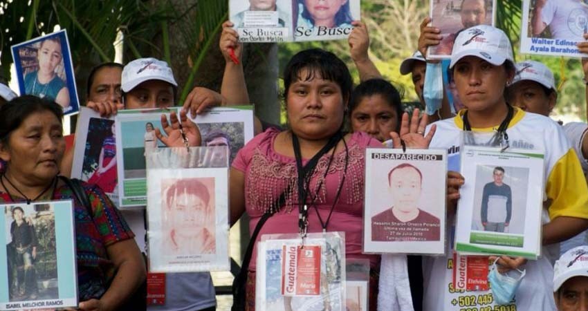 Rechazan familiares de personas desaparecidas el padrón de AMLO