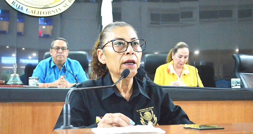 Propone Diputada Moreno Higuera reformas y adiciones en materia de Centros de Justicia para las Mujeres en BCS