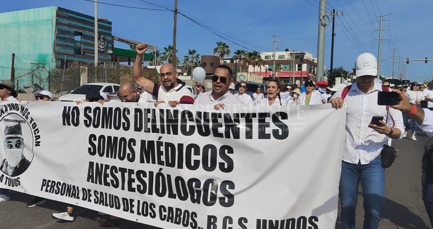 Gremio Médico BCS: "Nos sentimos vulnerables, con un clima de inseguridad y persecución"