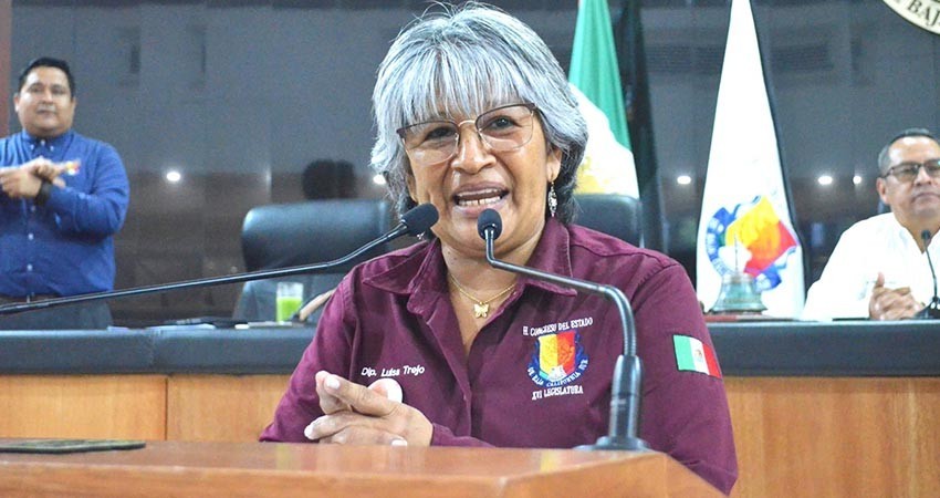 Rindió segundo informe de trabajo legislativas y de gestión social la diputada María Luisa Trejo Piñuelas