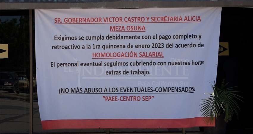 Exige el SNTE homologación salarial a compensados y eventuales