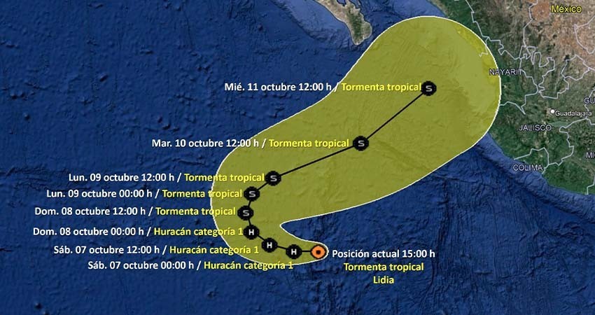Exhorta Protección Civil estatal a atender recomendaciones tras pronóstico de lluvia