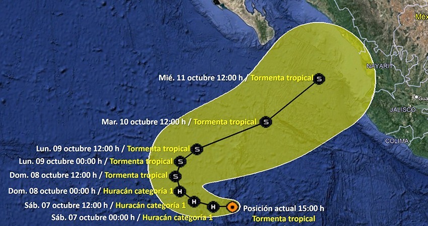 Exhorta Protección Civil estatal a atender recomendaciones tras pronóstico de lluvia