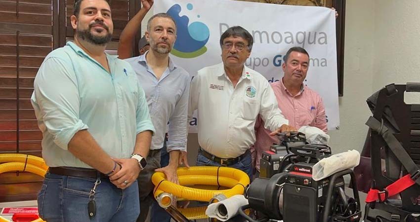 Recibe el Ayuntamiento de Los Cabos apoyo en equipo para sofocar incendios forestales