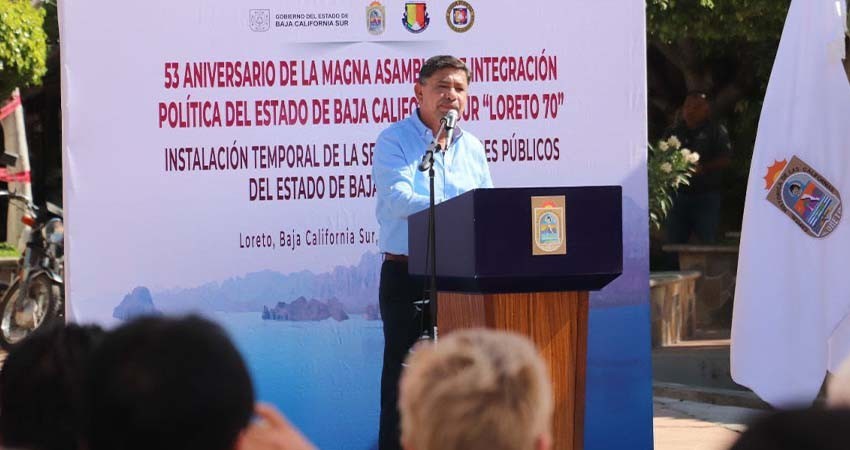 “Loreto 70”, movimiento que marca el nacimiento del estado y las instituciones EN BCS: Homero Davis