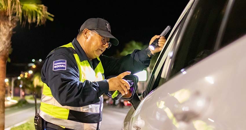 Continúa con el operativo de alcoholimetría en La Paz