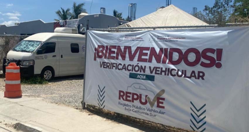 En un año, se han instalado más de 17 mil chip REPUVE a vehículos en BCS