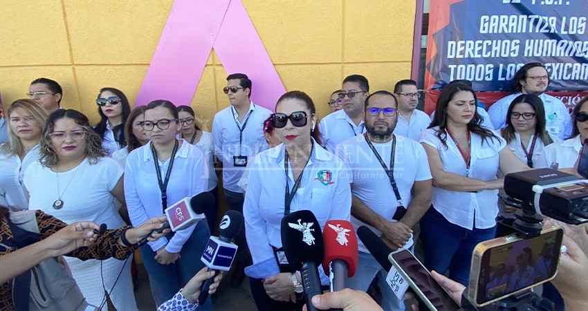 Trabajadores del PJF protestan contra desaparición de fideicomisos