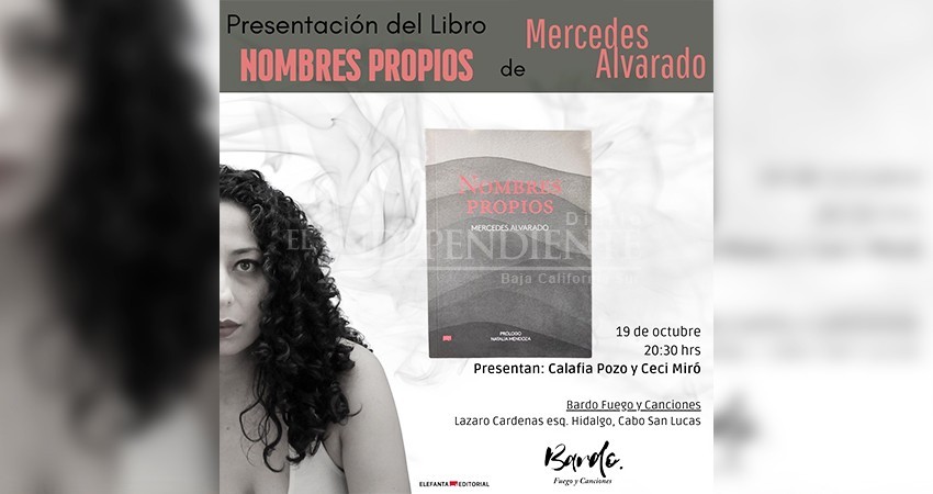 Presenta UABCS Los Cabos el libro "Nombres propios"