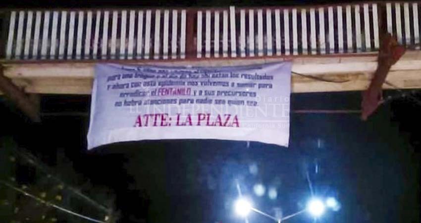 En alerta roja BCS por narcomantas: gobernador