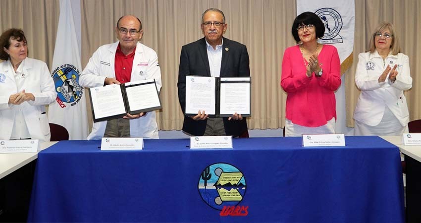 Firma de Convenio General de Colaboración entre la UABCS y el Colegio de Médicos Sección Colegiada La Paz