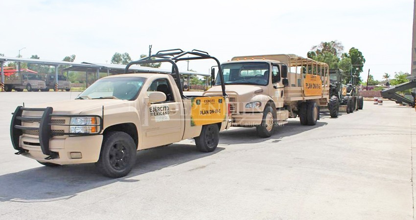 Desplegarán fuerzas armadas más de 5 mil efectivos en BCS, por huracán Norma