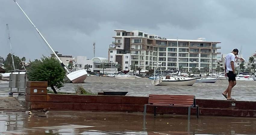 Se mantiene alerta en BCS por la tormenta tropical “Norma”