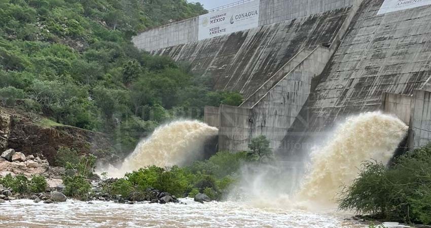 Rebasadas las presas de Los Cabos; se inició el desfogue: Conagua