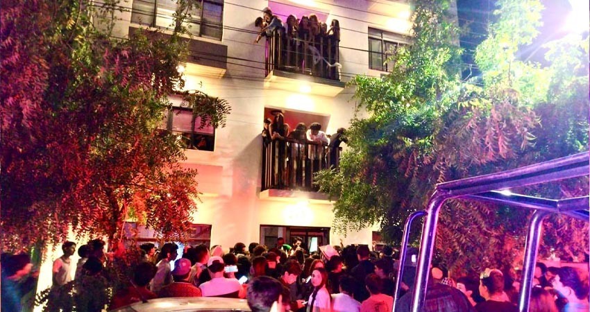 Cumpleaños se salió de control