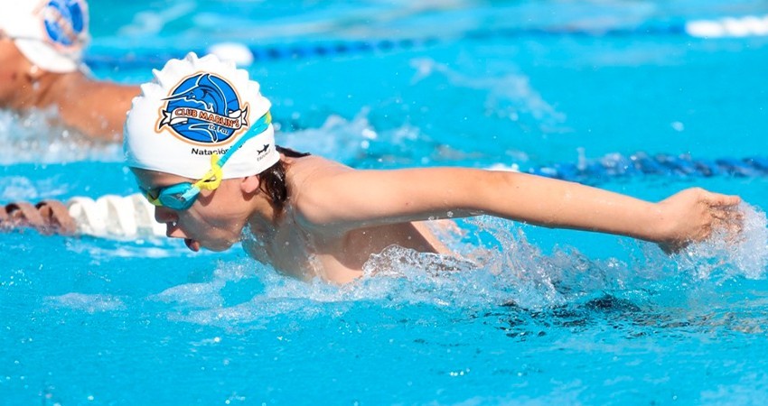 Positiva Primera Copa de Natación Tiburón Ballena en el CEDEM