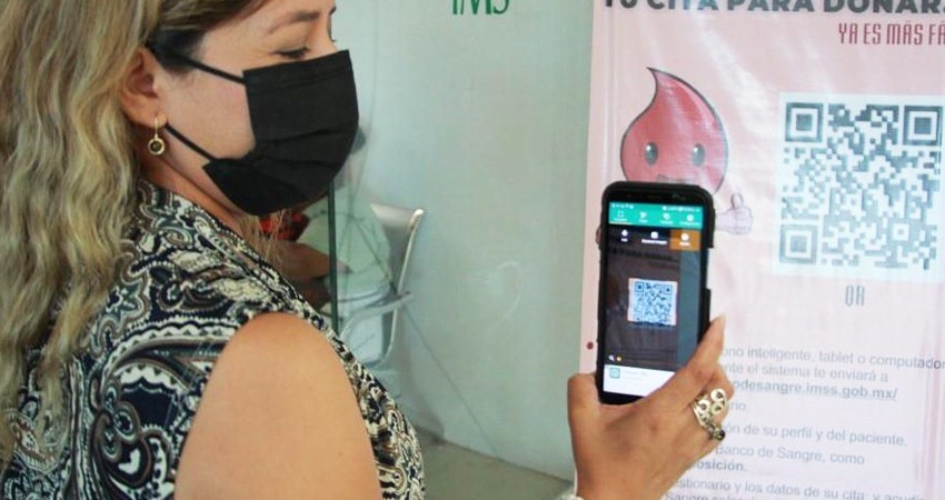 IMSS agiliza con plataforma digital citas para donadores de sangre