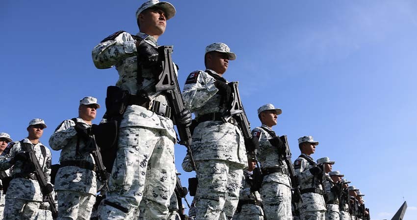 Baja California Sur entre los estados con menor presencia de la Guardia Nacional