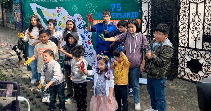 Niños mexicanos piden fin de la violencia para construir un mundo mejor