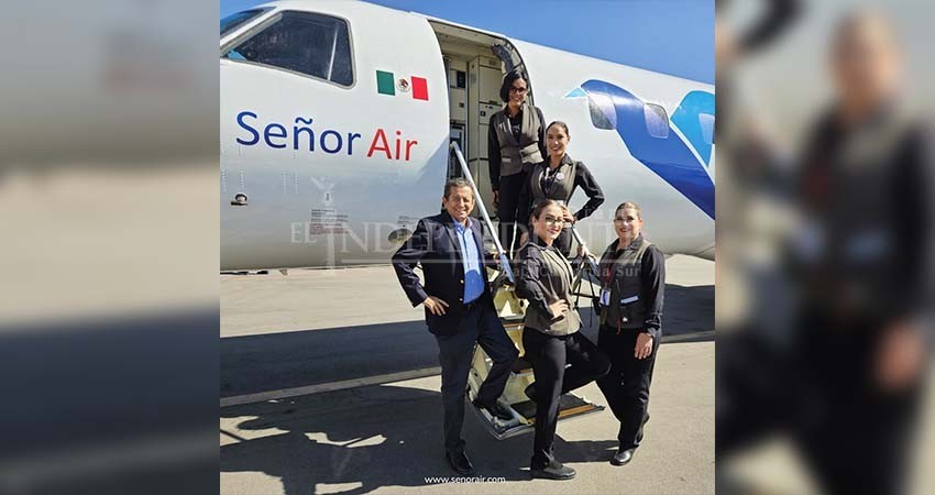 Aerolínea Señor Air comenzó operaciones en Aeropuerto de Cabo San Lucas